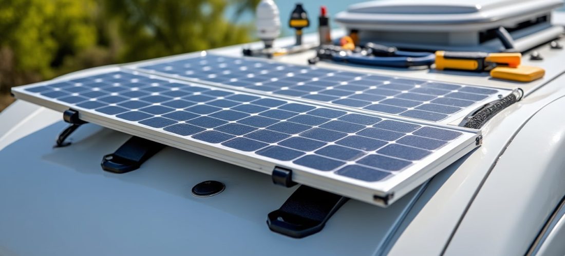 découvrez les étapes clés pour fixer un kit solaire sur un camping-car ou un fourgon, poser le passage de toit et assurer une étanchéité durable.